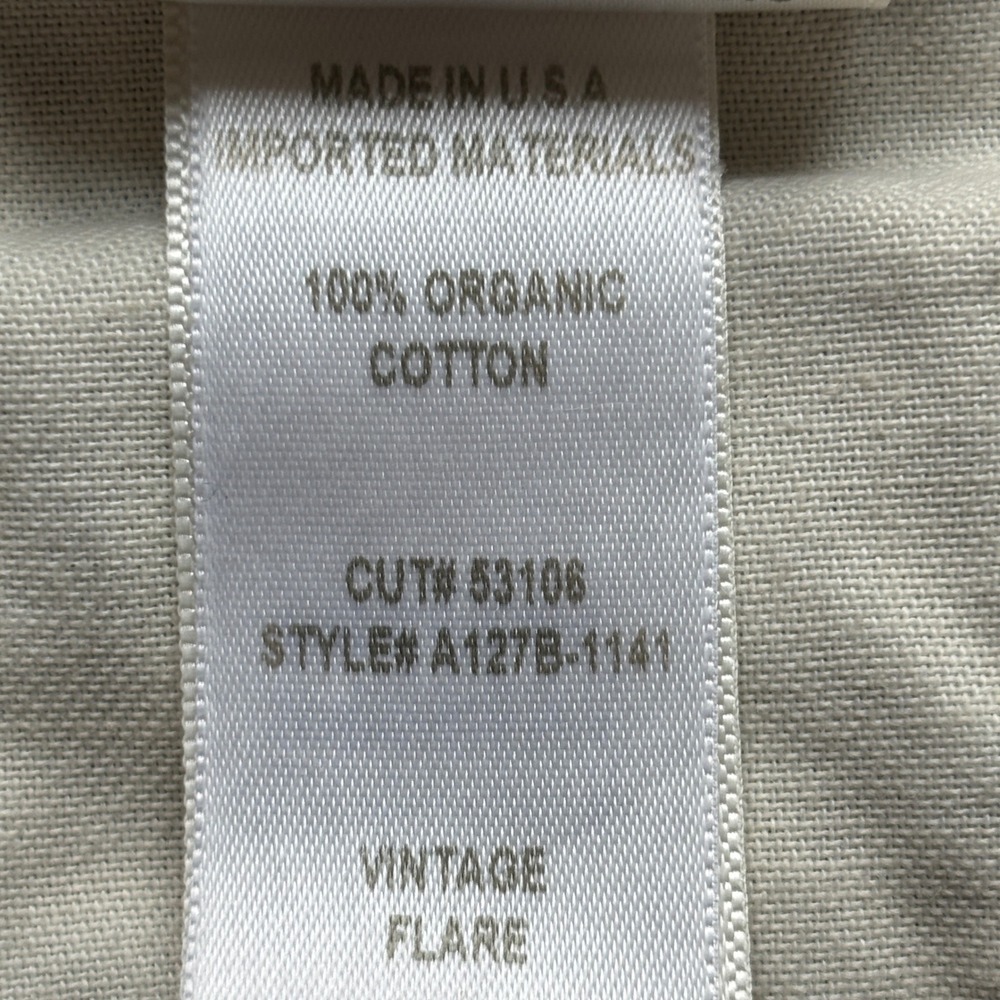 NEW AGOLDE Women 100% Organic Cotton Vintage High Rise Flare Medium Wash Jean 32 - Picture 14 of 16